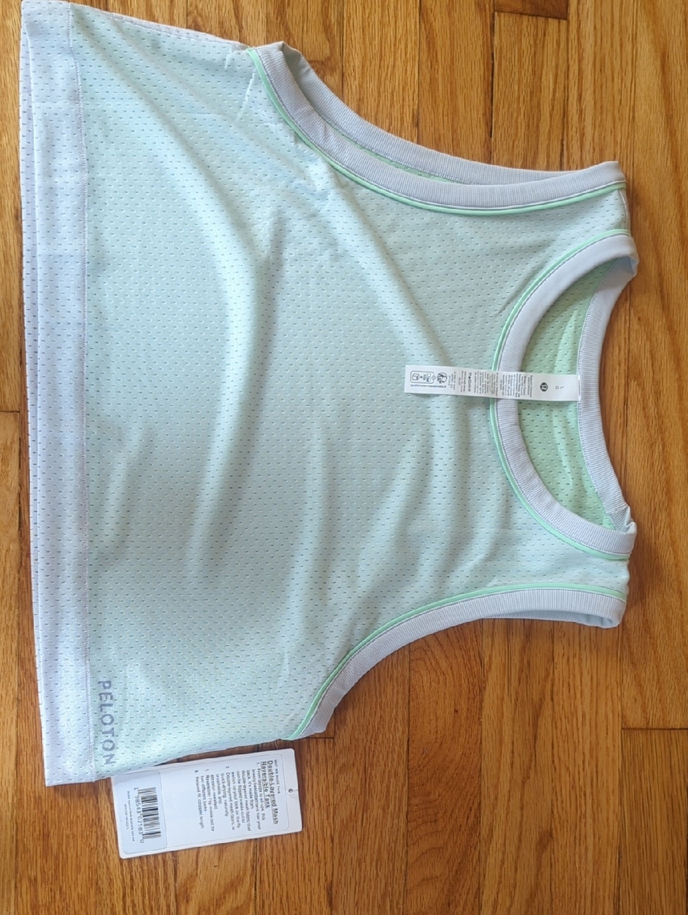 lululemon athletica Light Mint Green Reversible Tank